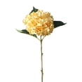 thumbnail image 1 of 1Pc Artificial Hydrangea Bouquet Artificial Hydrangea Pvc For Living Room Office Desk Yellow, 1 of 8