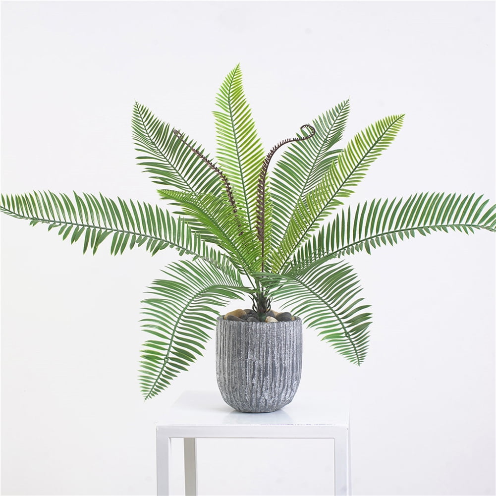 1Pc Artificial Plant Sago Cycas Tree Bonsai Wedding Party Garden Desktop  Decor - Walmart.com