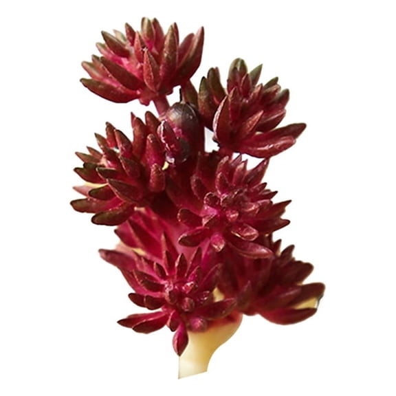 1Pc Artificial Succulent Plant Flocking Flower DIY Home Office Bonsai Decoration
