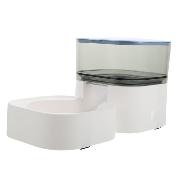 WEUVEB Automatic Food Feeder Automatic Pet Feeder PP Blue Pet Feeder Height Increased Design 1Pcs