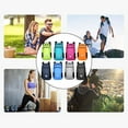 thumbnail image 1 of 1Pc Backpack 18L Ultralight Foldable Backpack Waterproof Packable Travel Hiking Cycling Bag Multifunctional Backpacks Parts Blue, 1 of 8