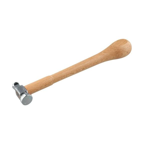 1Pc Ball Peen Hammer Solid Wood Handle Hammer High Carbon Steel Small Hammer Manual Jewelers Shaft Blacksmith Hammer Hand Tool B Smile Home