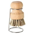 thumbnail image 1 of 1Pc Bamboo Dish Brush with Holder - Natural Dish Scrub Brush for Cleaning Dishes,Fast Dry Design Kitchen Dish Brush for Sinks & Pots,Durable Scrubber Cleaning Set for Cleaning Pots,Pans & Vegetables, 1 of 9