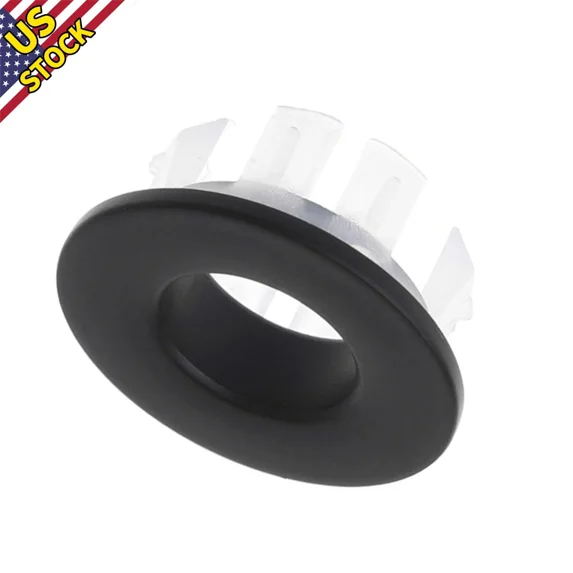 1Pc Bathroom Basin Faucet Sink Overflow Cover Brass Ring Insert Hole Cover Cap