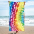 thumbnail image 1 of 1Pc Beach Towel Microfiber Beach Towel Ultra Light Hawaiian Beach Pattern Bath Towel Sand Proof Beach Blanket Travel Multipurpose Towel 75 X 150 Cm Bath Towel, 1 of 3