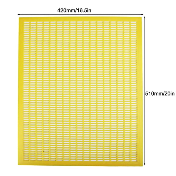 1Pc Beehive Bee Queen Plate Queen Excluder Trapping Grid Net Board Plastic 50.9*41.9 Cm Beekeeping Foundation Equipment Supplies