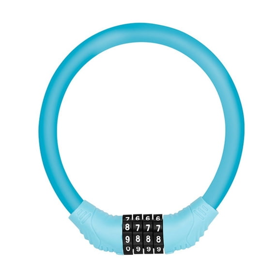 1Pc Bicycle Anti-Theft Lock 11X10.5Cm Portable Weatherproof 4-Digit Combination Password Lock Mountain Bike Locks Accessories