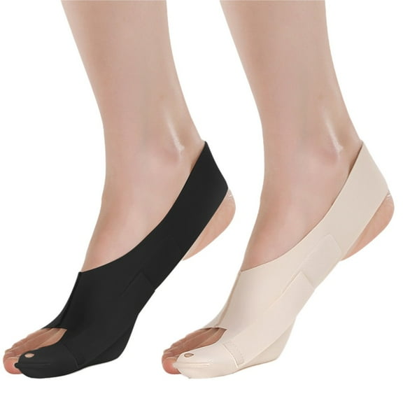 1Pc Big Toe Bunion Corrector Adjustable Orthopedic Socks Toes Separator Pain Relief Hallux Valgus Feet Protector Foot Care Tools White Right M Fangkenuo