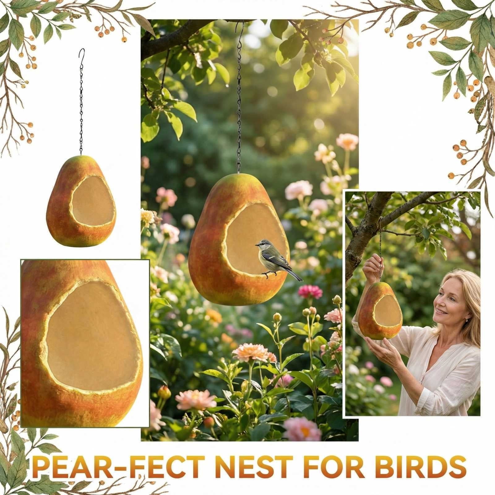 1Pc Bird Feeder Garden Unique Decoration Outdoor Hanging Wild Bird Feeding Station For Garden Patio Yard