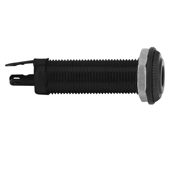 Milisten 1Pc High End Pin Jack for Electric Guitar Black Easy to Install