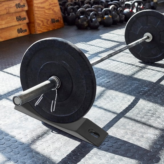 1Pc Black Silicone Barbell Protection Pad for Barbell Plate Easy to Use in Training