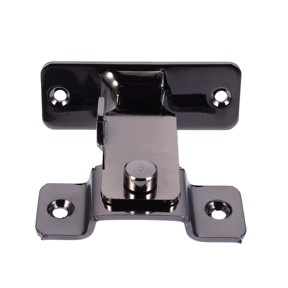 1Pc Black Stainless Steel Toggle Latch Lock for Door Bolt Use Suitable for Home and Office