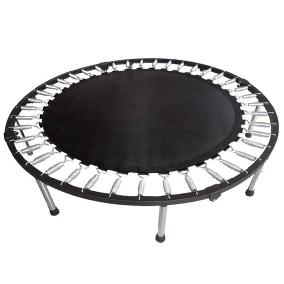 RENACLIPY 1Pc Heavy Duty Black Trampoline Replacement Mat Breathable Fabric Round