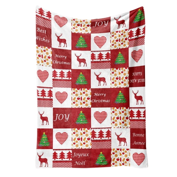 1Pc Blanket Valentine’S Day Home Furnishing Blanket Flannel Blanket Warm Blanket Decoration Blanket