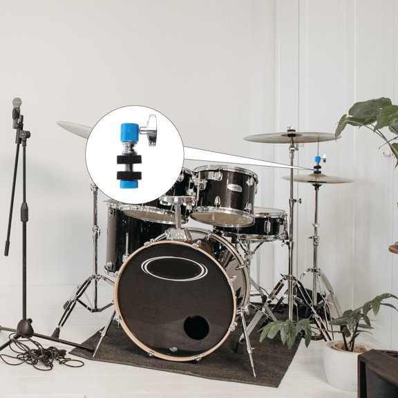 1Pc Blue Hi Hat Clutch Drum Accessory with Automatic Release System for Performance Drummers