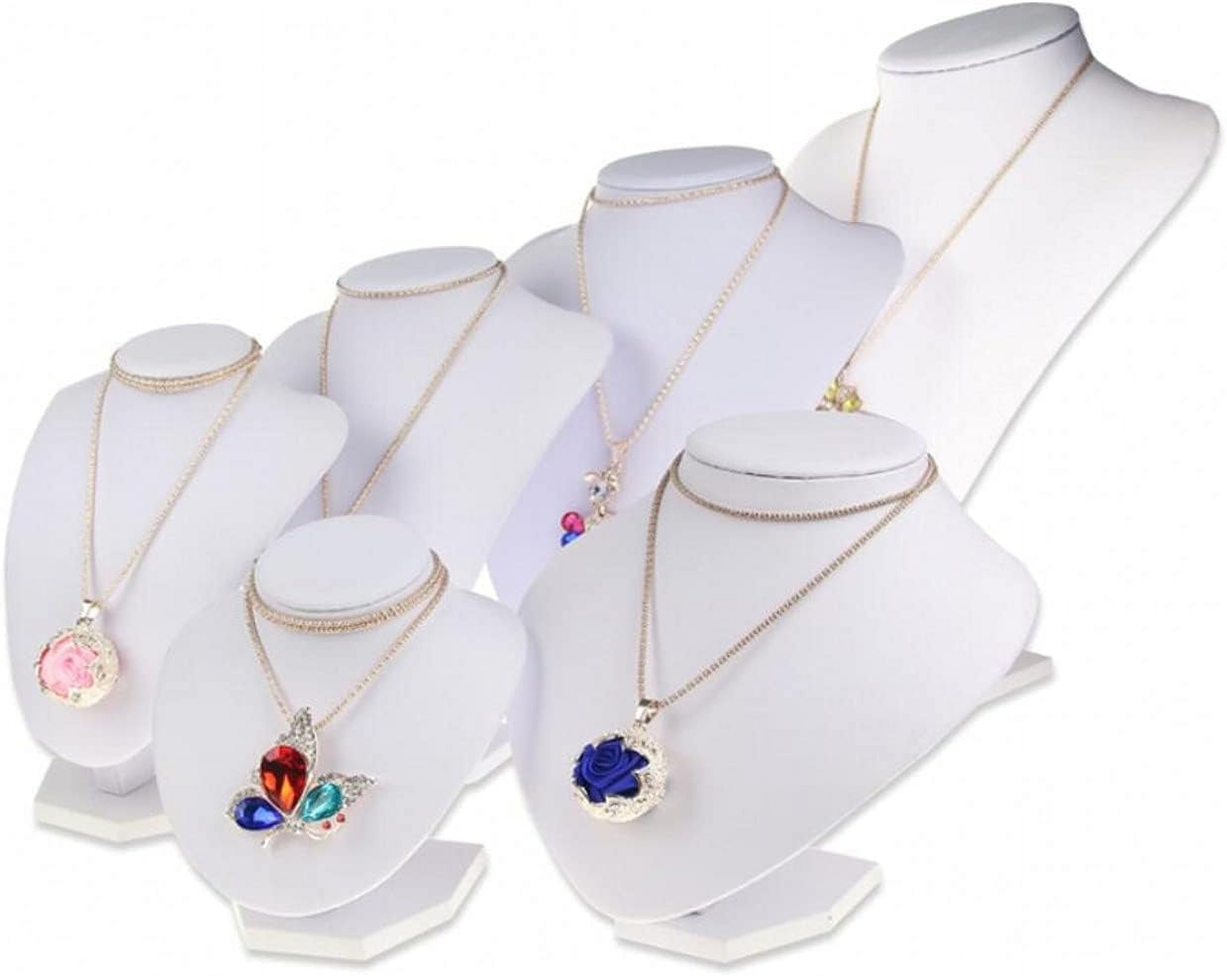 1Pc (Blue) Jewelry Organizer Ring Necklace Makeup Holder Cases Earrings