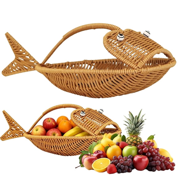 1Pc Bread Basket Bread Basket Plastic For Dining Table Kitchen Counter Yellow