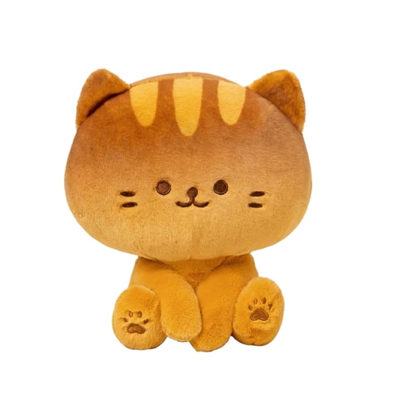 1Pc Bread Cat Plush Toy, Soft Stuffed Animal Gift Doll With Cuddly Design, For Kids Toddlers Collectors Decor