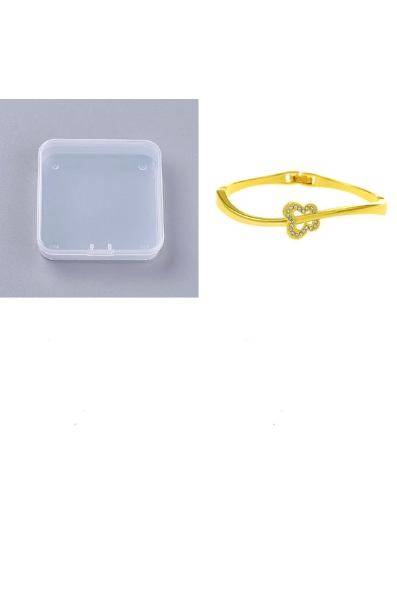 1Pc Butterfly Cuff Bracelet Micro Pave Clear Cubic Zirconia Bangle Women Festival Elegant Gifts