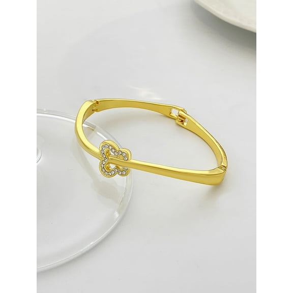 1Pc Butterfly Cuff Bracelet Micro Pave Clear Cubic Zirconia Bangle for Women Festival Elegant Gifts DIY Making