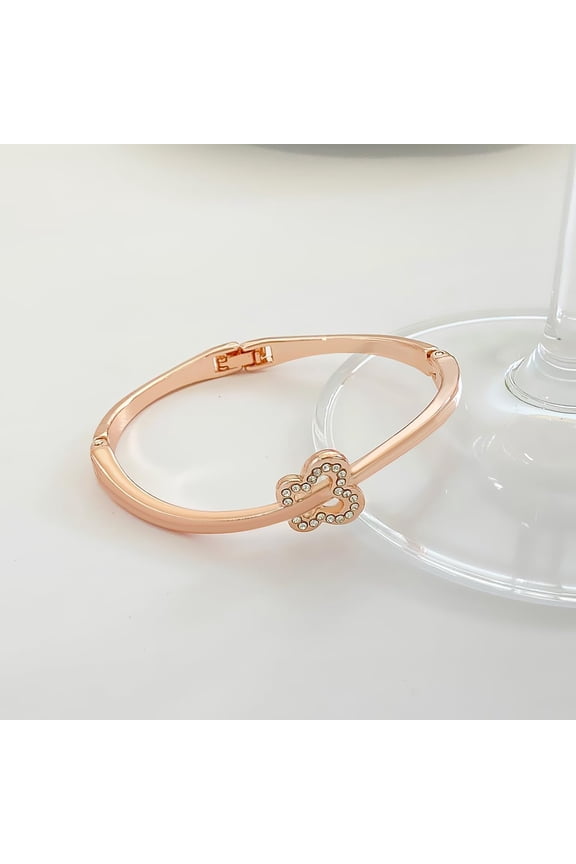 1Pc Butterfly Cuff Bracelet Micro Pave Clear Cubic Zirconia Bangle for Women Festival Elegant Gifts for DIY handcrafting