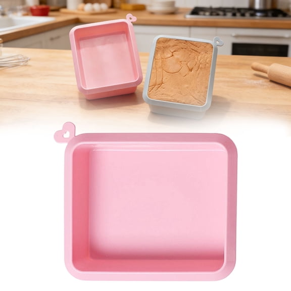 1Pc Cake Mold Cake Mold Silica Gel For Kitchen Baking Pink