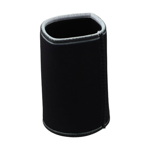1Pc Can Cooler Sleeve Camping Can Sleeves Insulated Beer Cover Cooler Protector Bottle Covers Non-Slip Insulated Bottle Sleeves Black Short