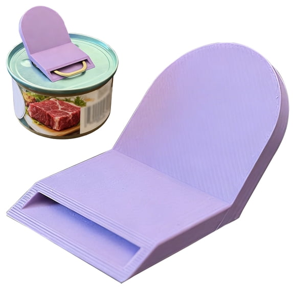 1Pc Can Opener Can Opener For Kitchen Drawer,Abs Purple