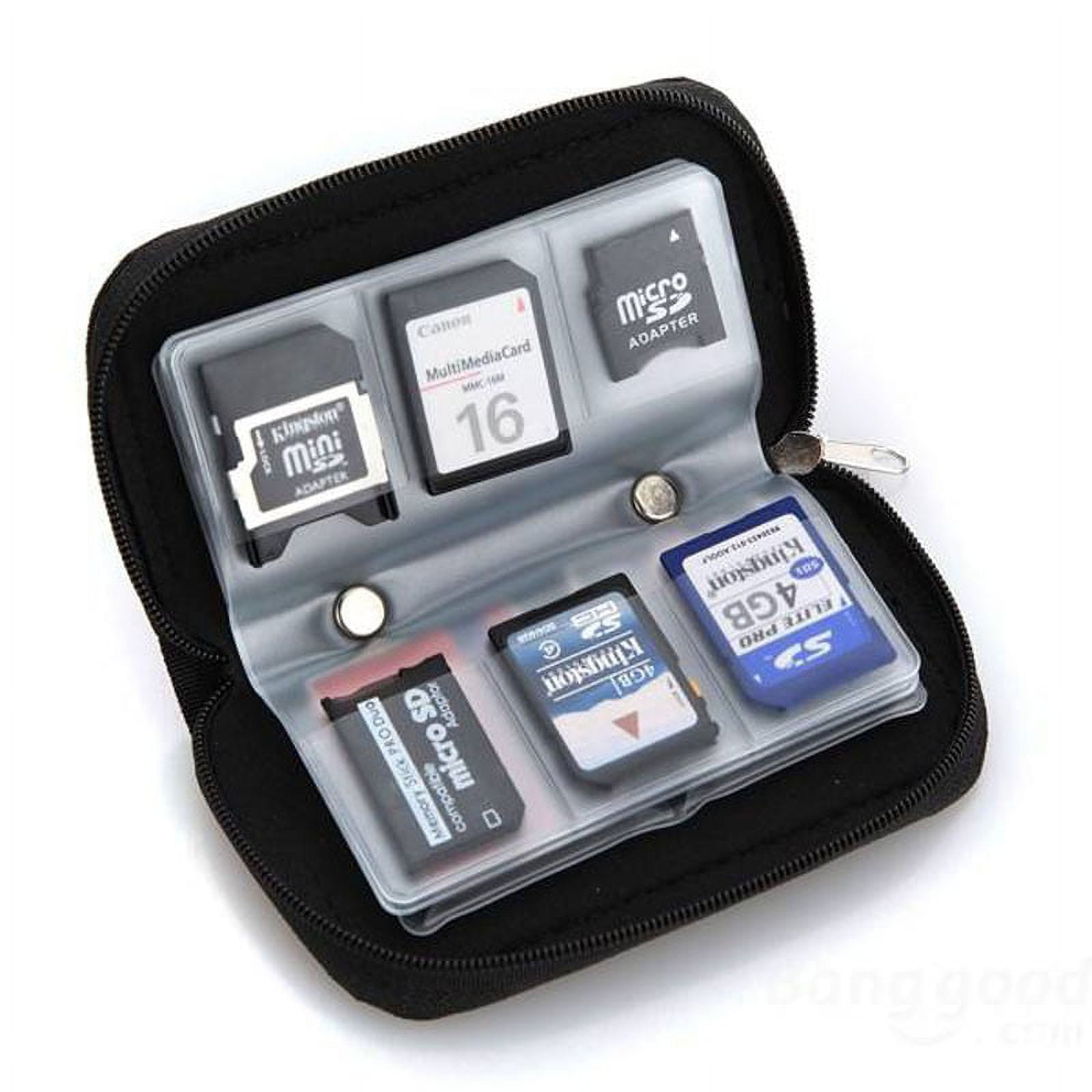 micro sd card sleeve DC01 Memory Case 1.25 x 0.9 x 0.1 DiMeCard 8 microSD Card Holder