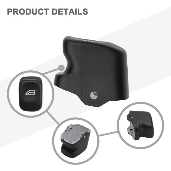 1PC Car Lift Switch Button Cover for Volvo S60 S80 V70 Xc70 Xc90 Front Row