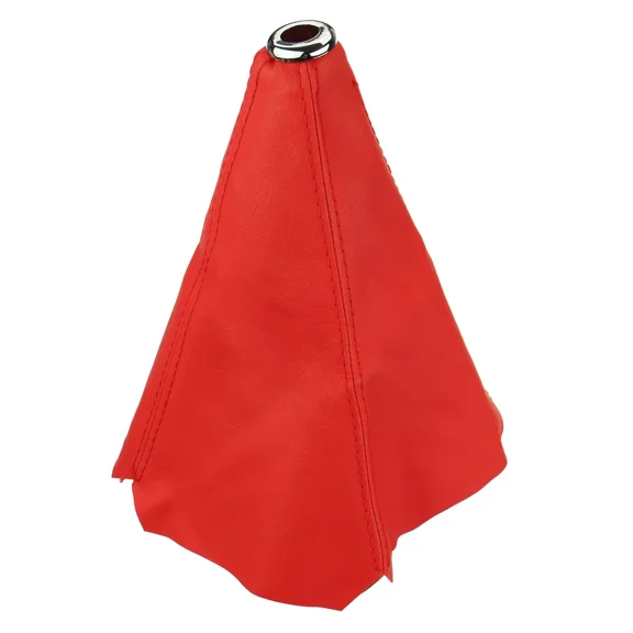 1Pc Car Manual Gear Shift Knob Gaiter Boot Dust Cover Universal PU Leather Gear Shift Collars Shift Lever Knob Boot Cover