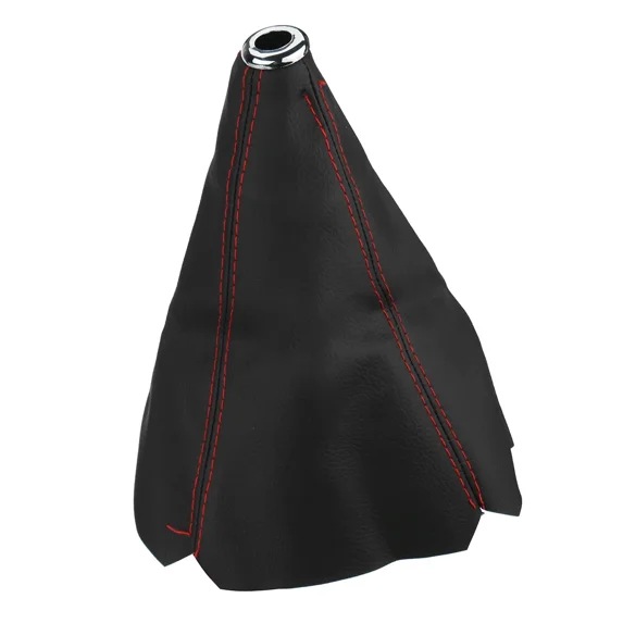 1Pc Car Manual Gear Shift Knob Gaiter Boot Dust Cover Universal PU Leather Gear Shift Collars Shift Lever Knob Boot Cover