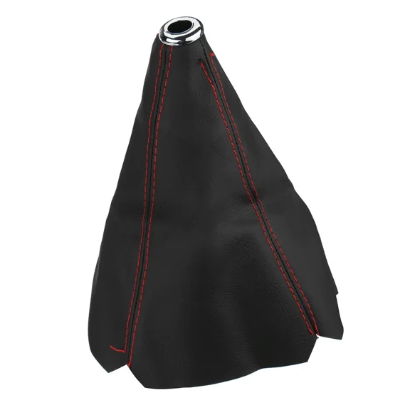 1Pc Car Manual Gear Shift Knob Gaiter Boot Dust Cover Universal PU Leather Gear Shift Collars Shift Lever Knob Boot Cover