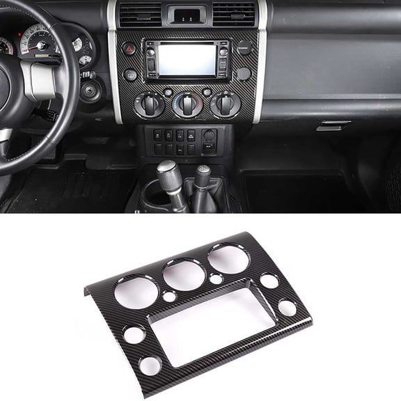 1Pc Car Navigation Panel Frame For Toyota FJ Cruiser 2007-2021