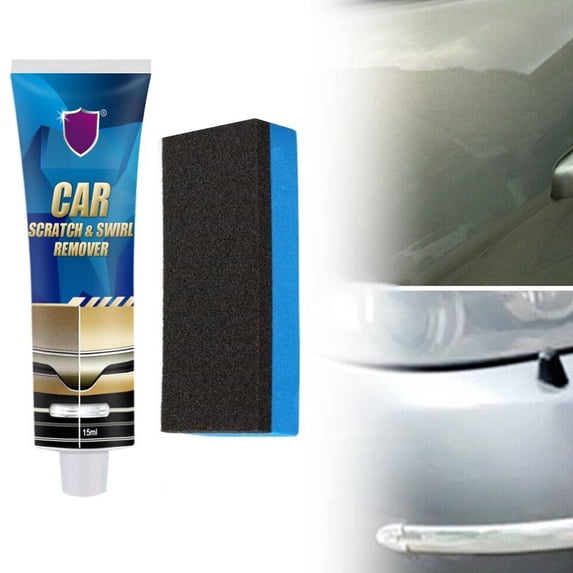 1Pc Car Scratch & Swirl Remover Accident Scratches Car Body Care +Sponge