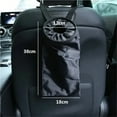 thumbnail image 1 of 1Pc Car Trash Can Bag Car Seat Backrest Trash Bag Trash Can Reusable, 1 of 4