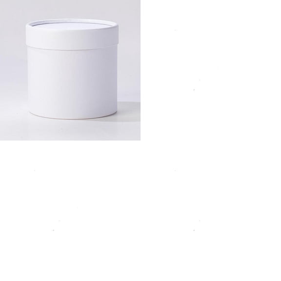 1Pc Cardboard Box Paper Jewelry Storage Gift Boxes DIY Column White 12x12cm