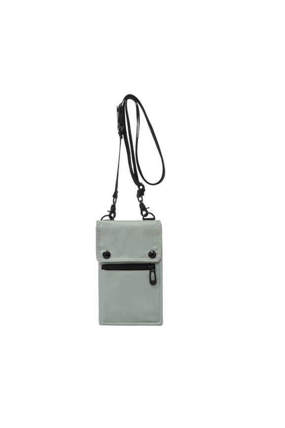 Comfortable Grey Men's Single-Shoulder Crossbody Bag Pouch for Everyday Use and Travel
