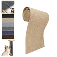 thumbnail image 1 of 1Pc Cat Scratch Mat Self Adhesive Scratching Pad Customizable Cuttable Rug for Indoor Cats Furniture Protection, Beige XS/30*30cm, 1 of 5