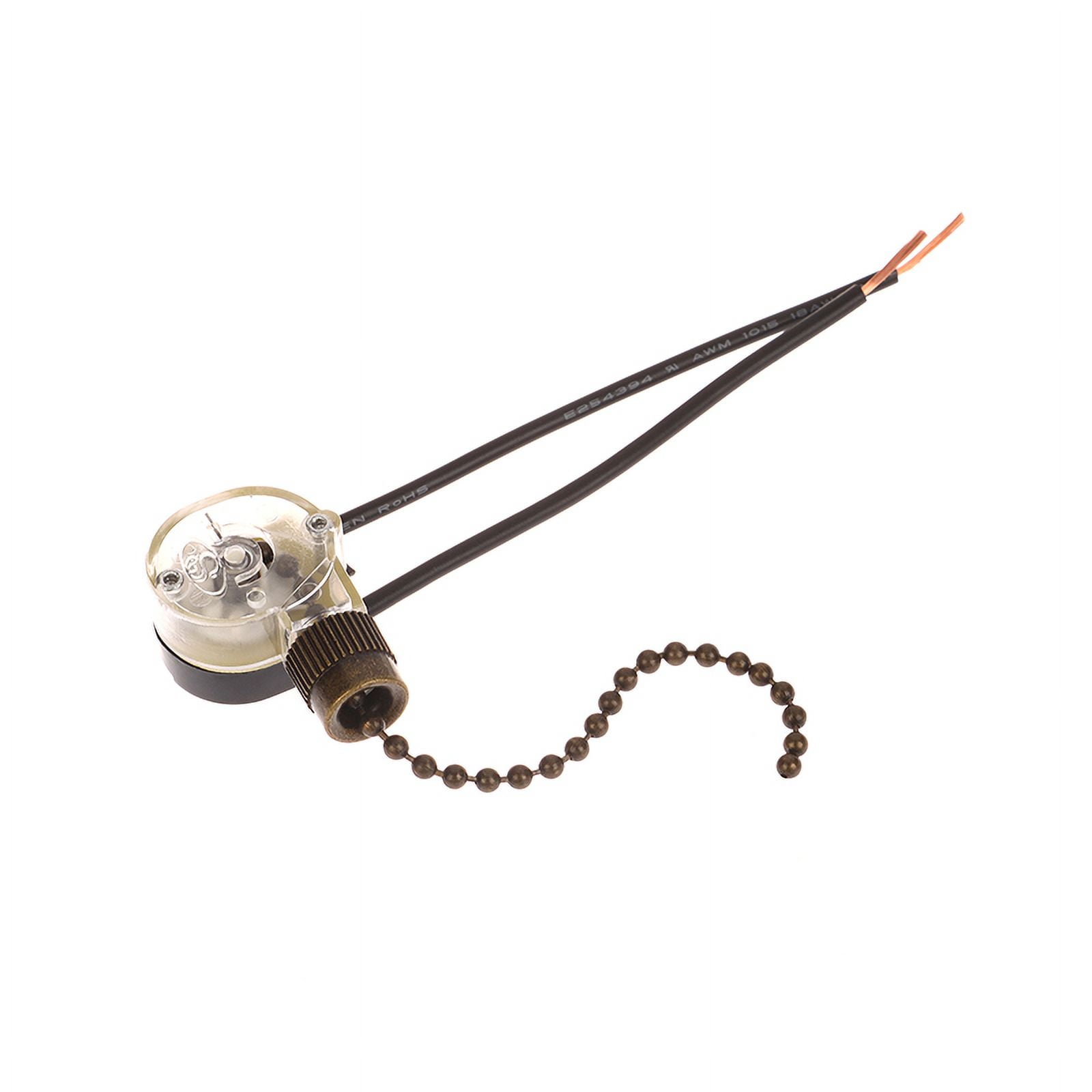 1Pc Ceiling Fan Light Switch Zing Ear ZE-109/XZ-227 Two-Wire