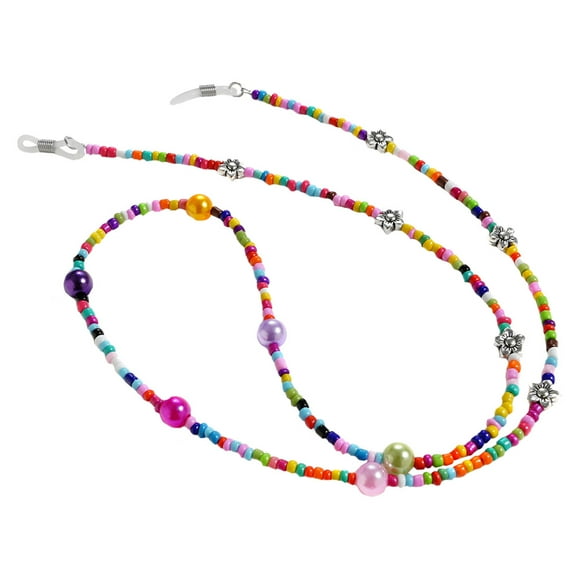 LITINKIMI 1Pc Multi Color Face Cover Chain Durable Eyeglass Holder for Sports and Decoration