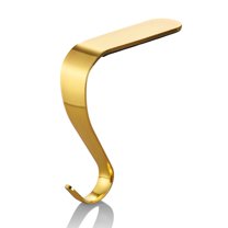 1Pc Christmas Fireplace Hook Stocking Holders Metal Mantel Garland Hangers Xmas Party Decoration New Year\\\'S Decor Silver Gold