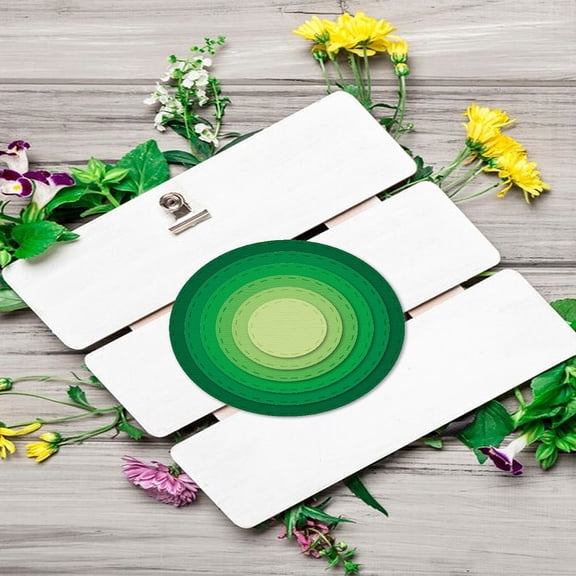 1Pc Circle Star Cutting Dies Geometric Theme Carbon Steel Cutting Dies Stencils Scrapbooking Template for DIY Scrapbooking Photo Album