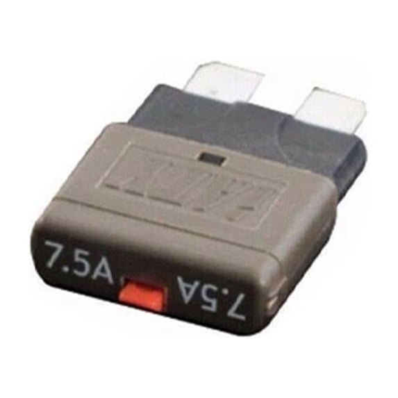 1Pc Circuit Breaker Blade Fuse 12V 24V Resettable 7.5A Marine automatic reset