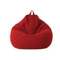 thumbnail image 1 of 1Pc Classic Sofa Chair Lazy Bag Storage Chair Indoor Outdoor For Home Garden Living Room Bedroom Patio Car Parties, Premium Cotton Linen Soft Breathable Durable With Handle For, 1 of 5