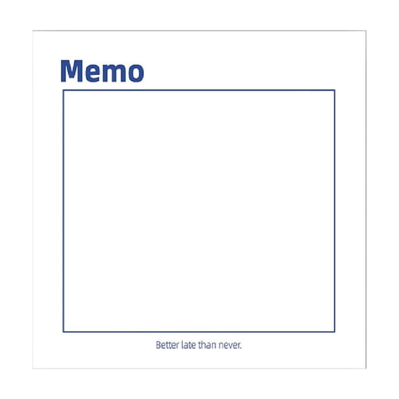 1Pc Clearance Sale! Paper Assorted Sticky Notes, Memo Style Pad for Home Organization (7.5*7.5*0.5cm, D Memo)