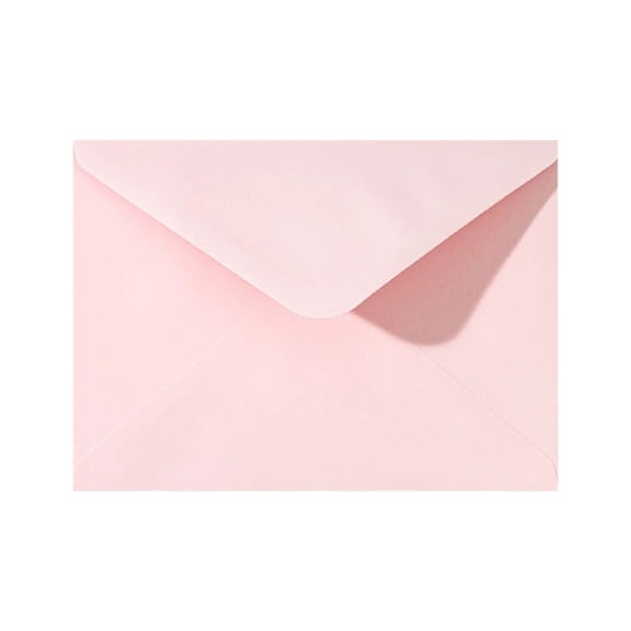 1Pc Clearance Sale! Paper Blank Envelope with Adhesive Strip, Color Wedding Invitation Postcard Envelope (18*13cm, Pink)