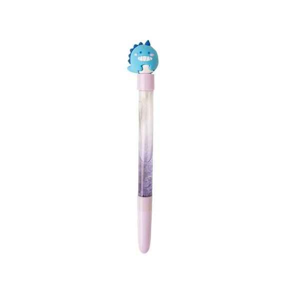 1Pc Clearance Sale! Plastic Quicksand Gel Pen, 0.5mm Flowing Glitter Aesthetic Writing Tool (9*3cm, D)