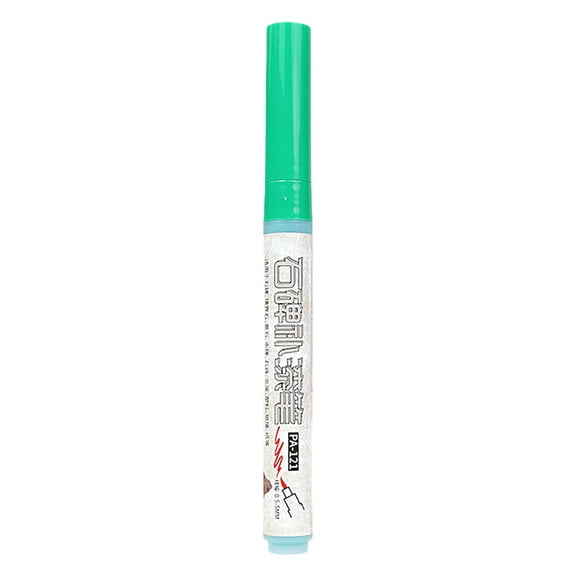 1Pc Clearance Sale! Plastic Stone Lettering Marker Pen, Strong Coverage for Memorial Inscriptions (14*3cm, Green)