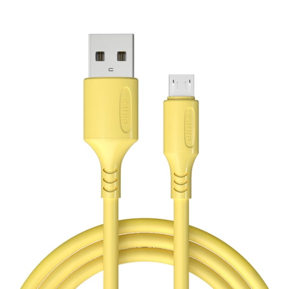 1Pc Clearance Sale! Silicone Type C Data Cable, Flexible Fast Charging Cord for Phones and Tablets, (1.5m, Yellow)